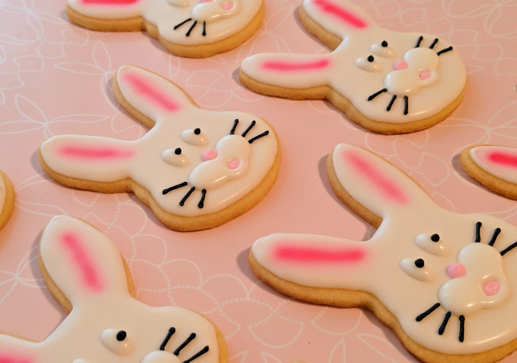 Six Step Easter Bunny Cookies | But First, Cookies